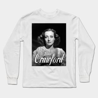 Joan Crawford Long Sleeve T-Shirt